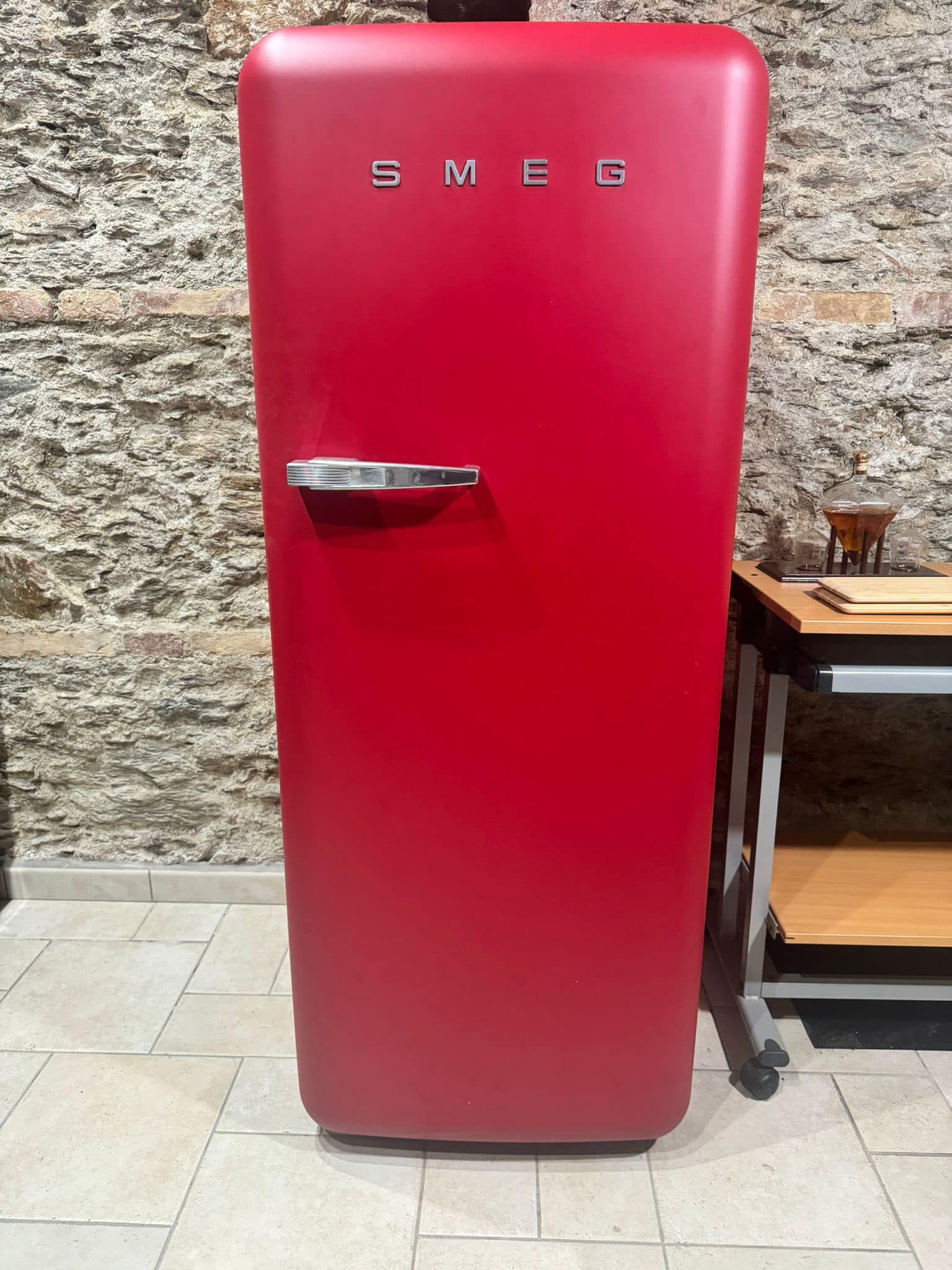 vendita frigorifero Smeg rosso De Luca Elettrodomestici Rende Cosenza