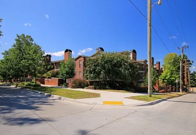 outside of apartments