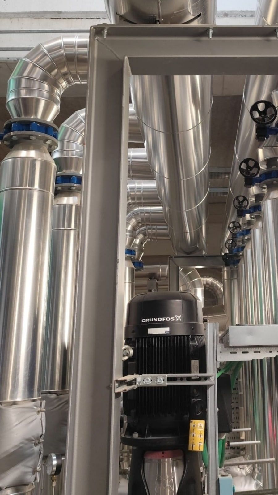 IMPIANTI INDUSTRIALI IN ACCIAIO INOX
