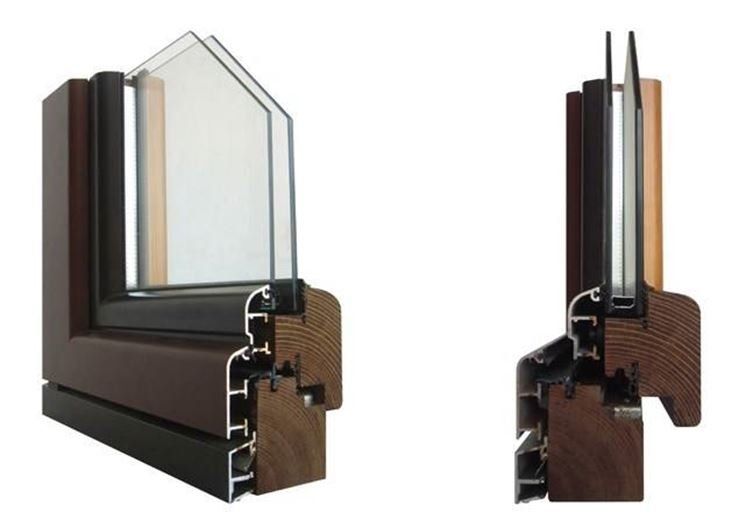 particolare serramento a doppio vetro