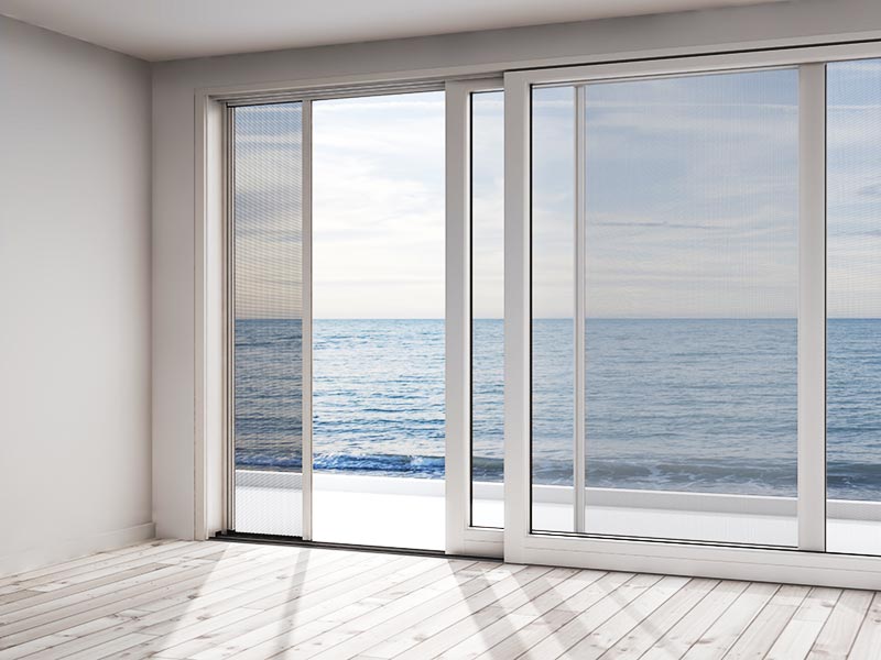 zanzariera per porta finestra scorrevole