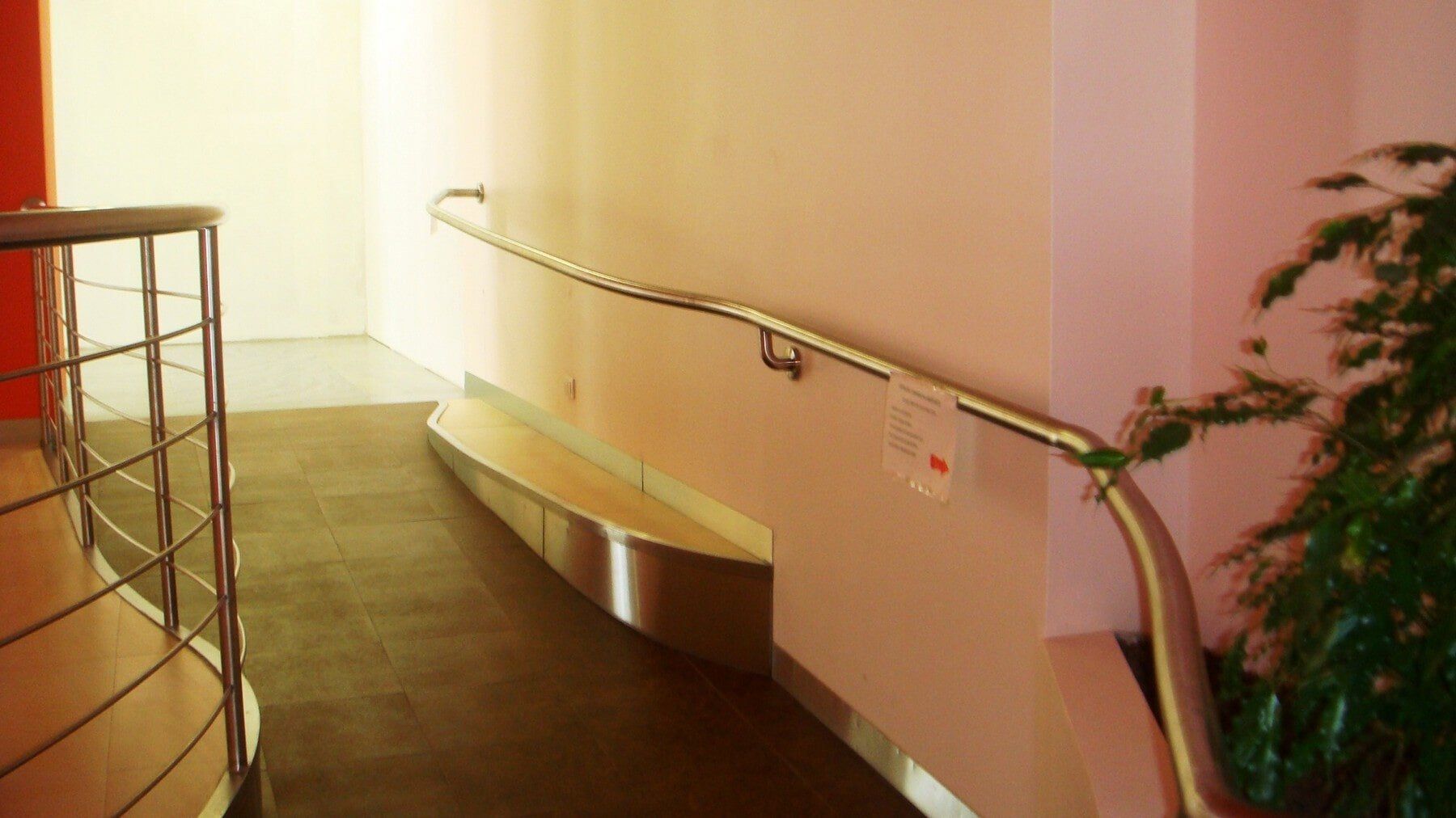 parapetto in acciaio inox