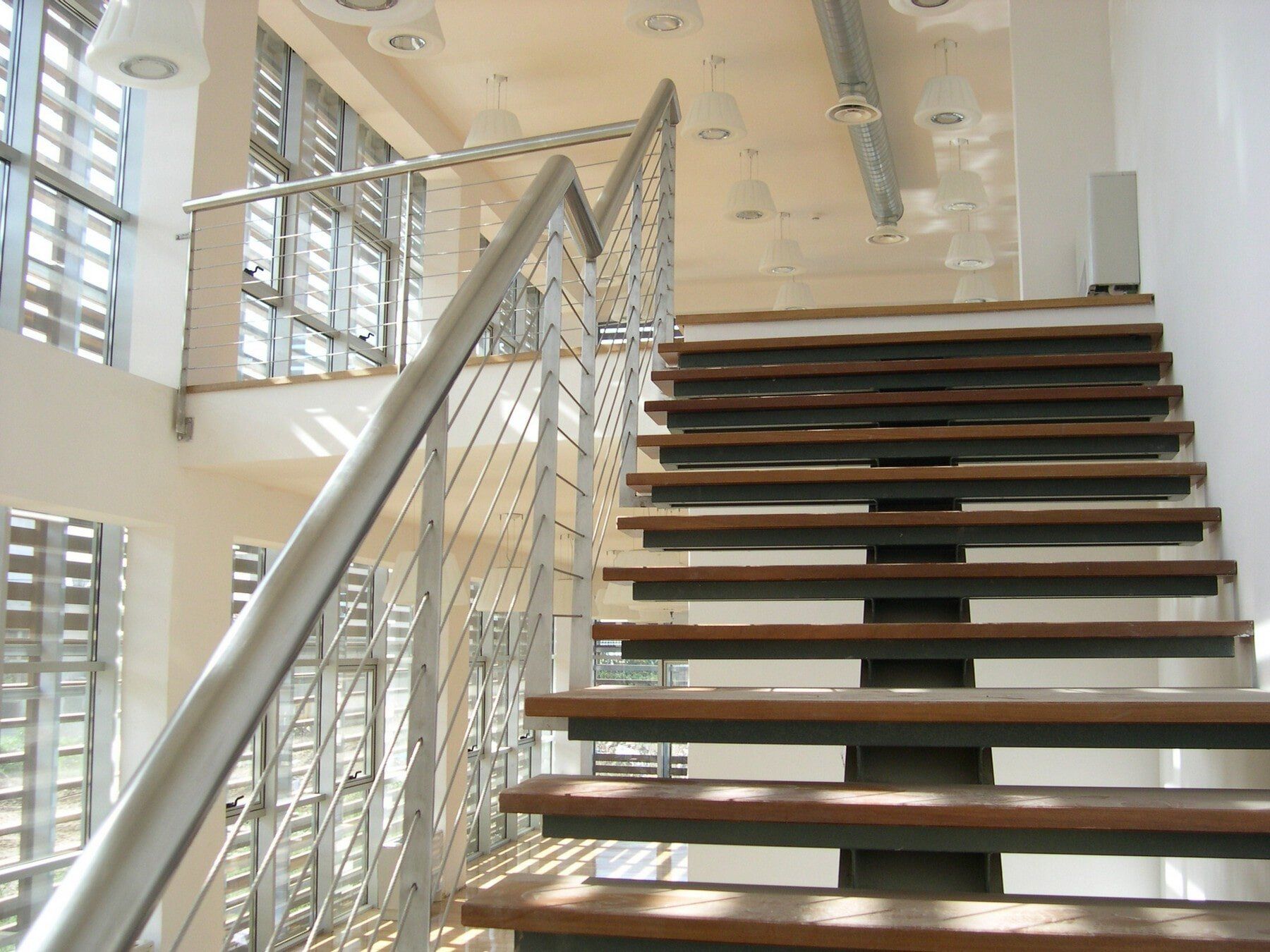 ringhiera scala in acciaio inox