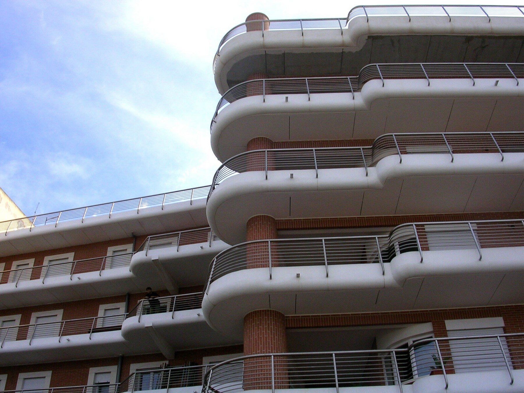 ringhiera in acciaio inox esterna