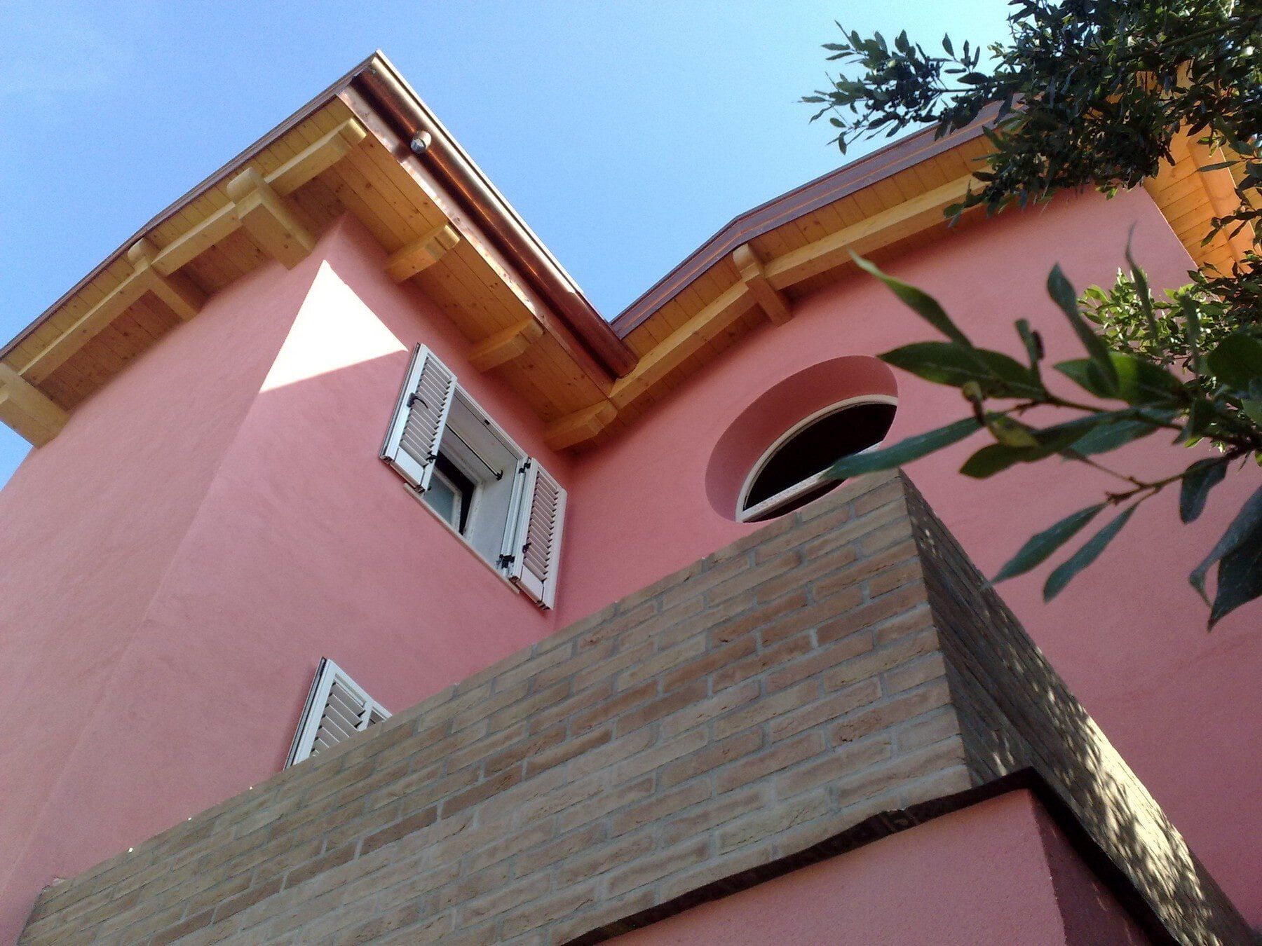 vista serramenti dal basso