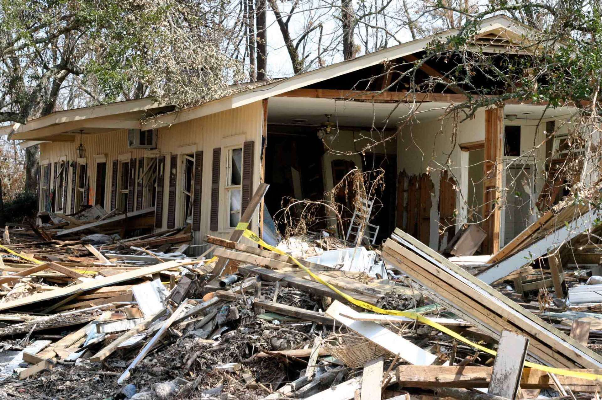 Remains Of The Devastation Left By Hurricane — Philadelphia, PA — Aclaim Adjustment Agency