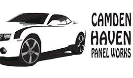 camden haven panel works business logo