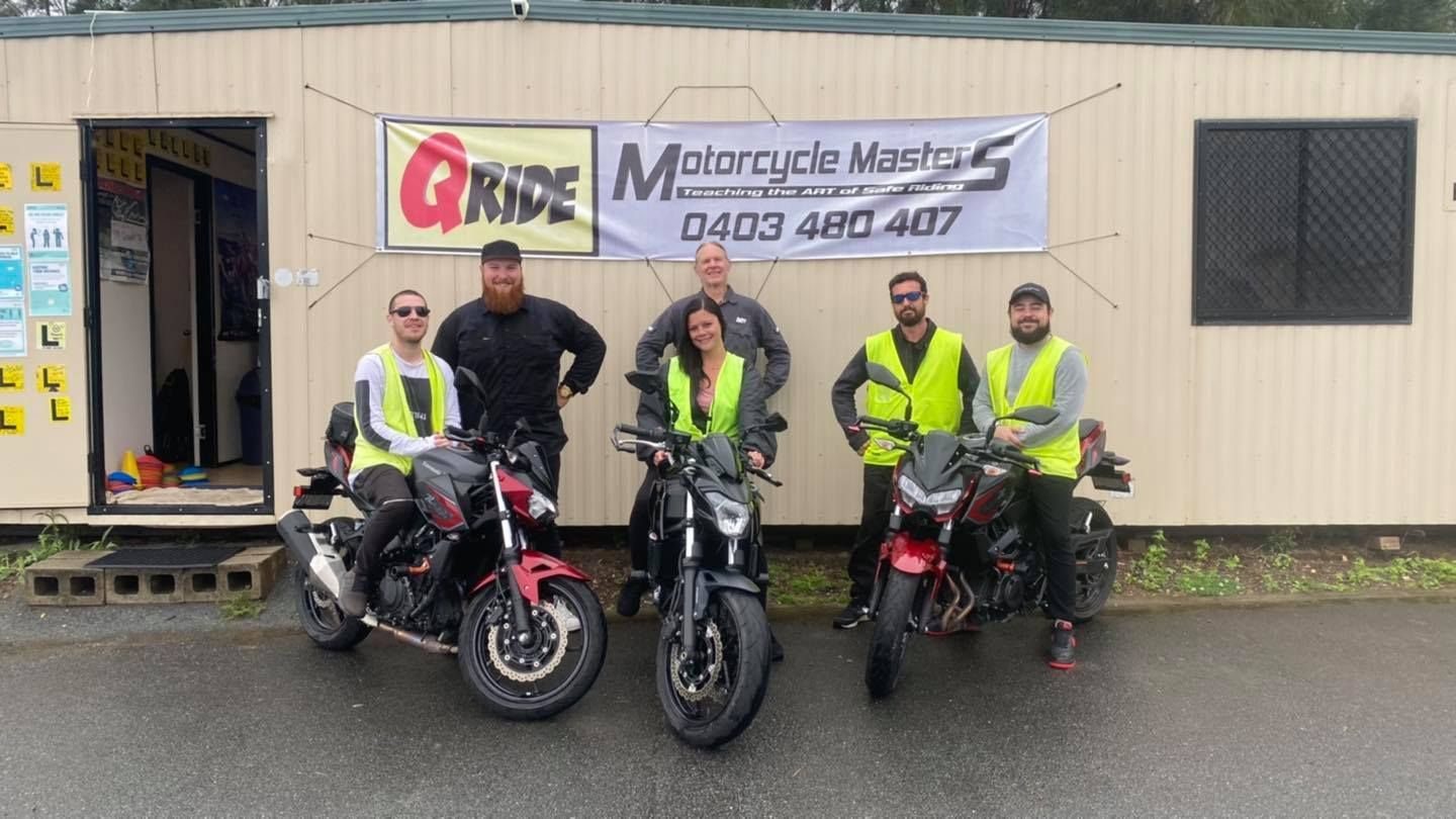 Receiving Licence Qrides Motorcycle masters