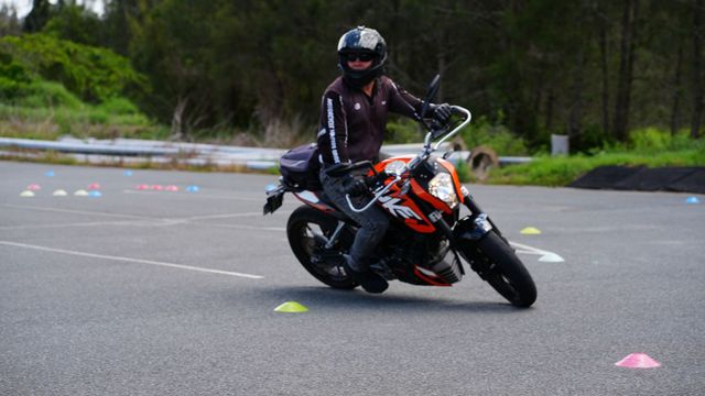 Motorcycle training at motorcycle masters gold coast