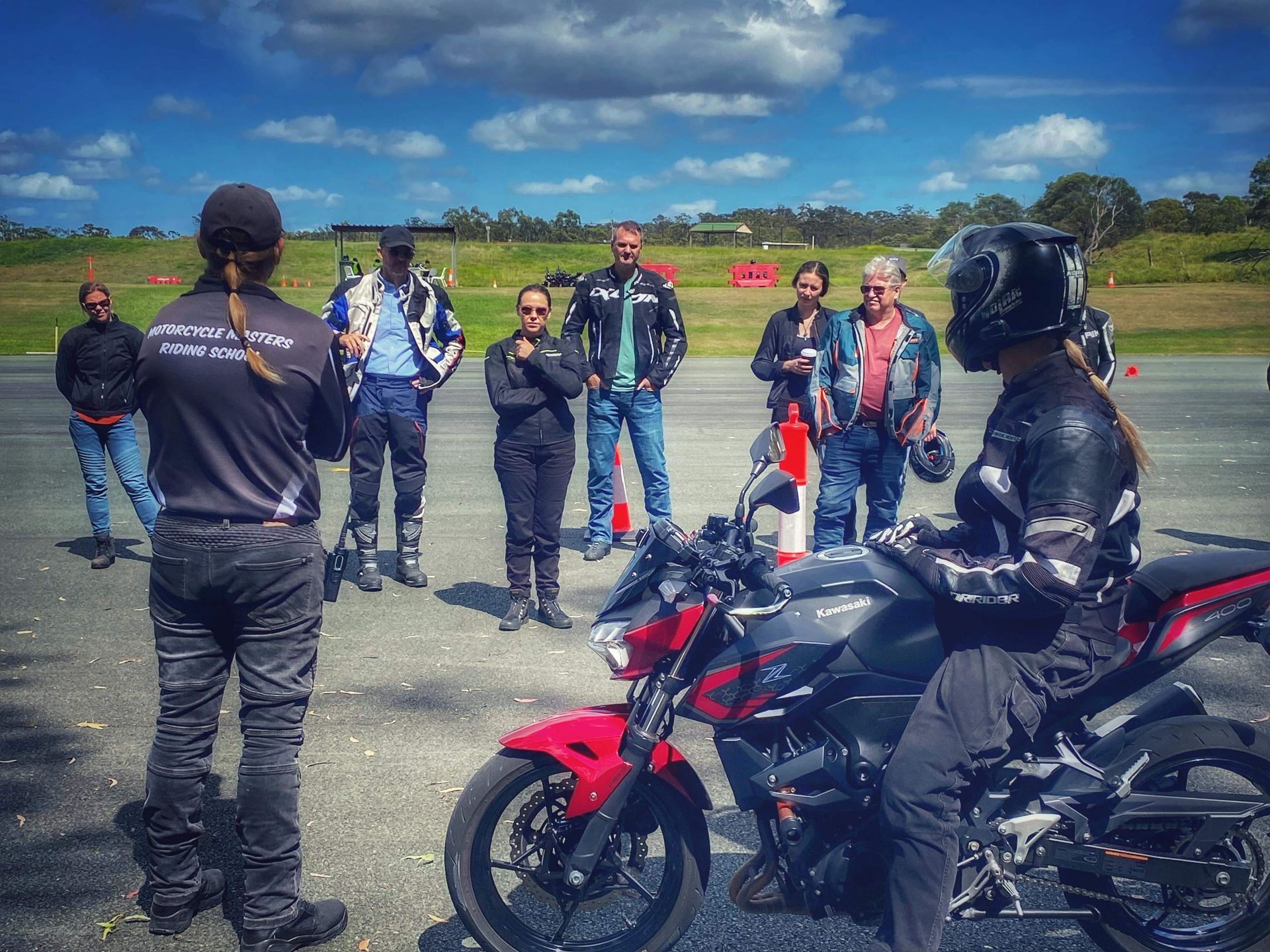 Motorcycle training at motorcycle masters gold coast