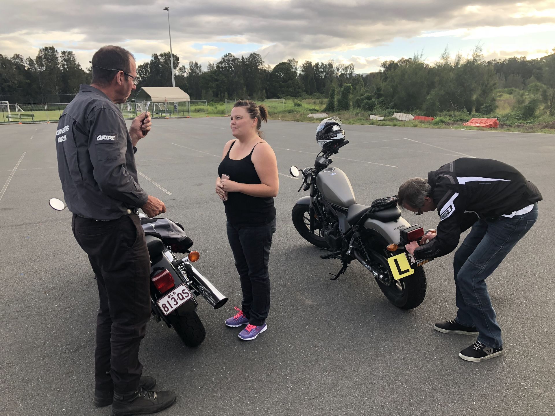 Motorcycle training at motorcycle masters gold coast
