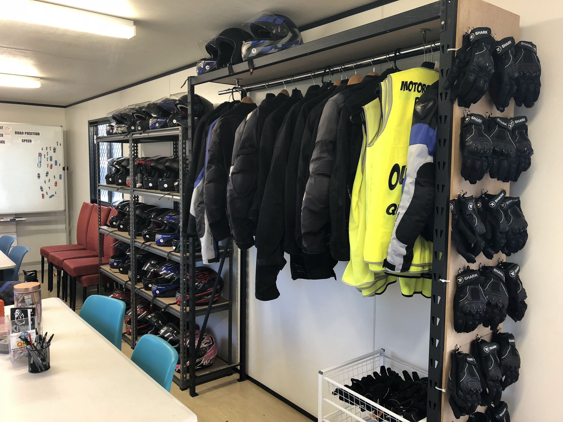 Clothing store motorcycle masters