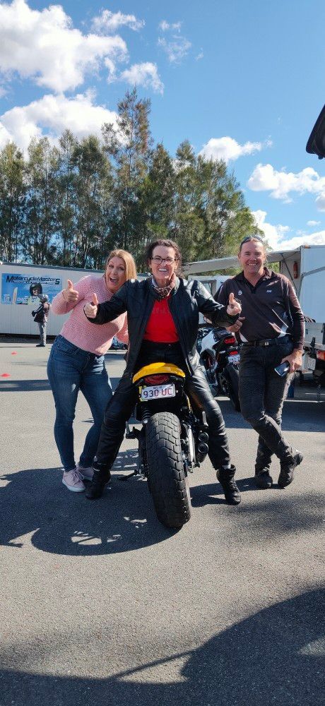 Receiving Licence Qrides Motorcycle masters