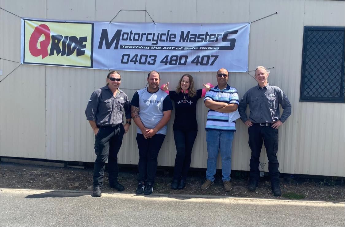Receiving Licence Qrides Motorcycle masters