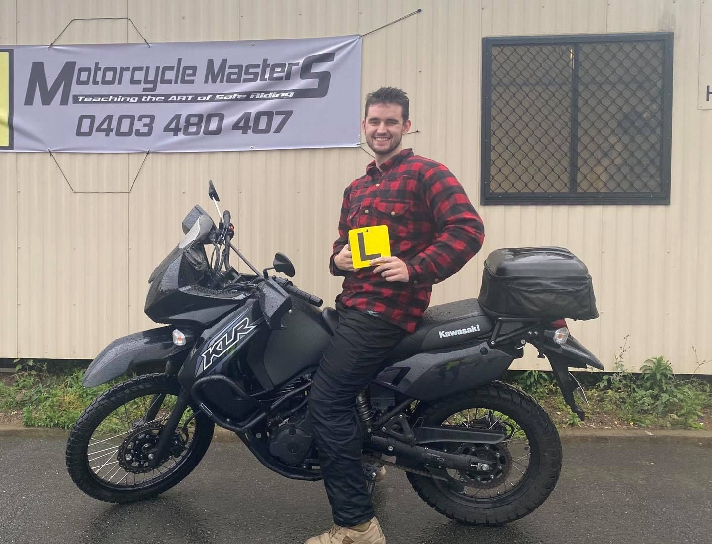 Receiving Licence Qrides Motorcycle masters