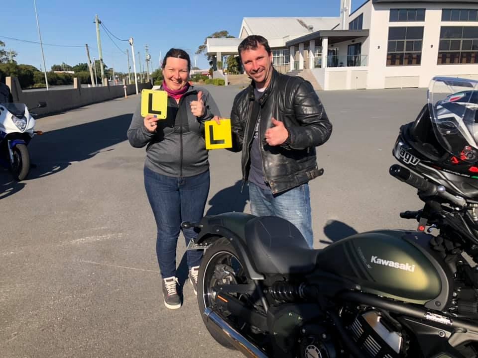 Receiving Licence Qrides Motorcycle masters