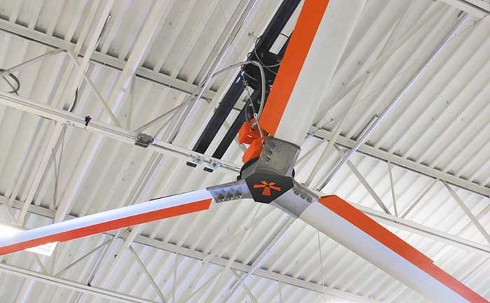 The Benefits Of Installing Big Fans In, Warehouse Ceiling Fans