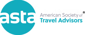 The logo for the american society of travel advisors