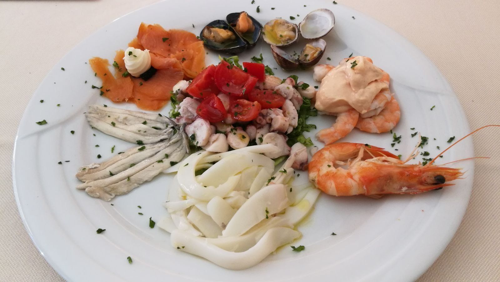 specialità di pesce