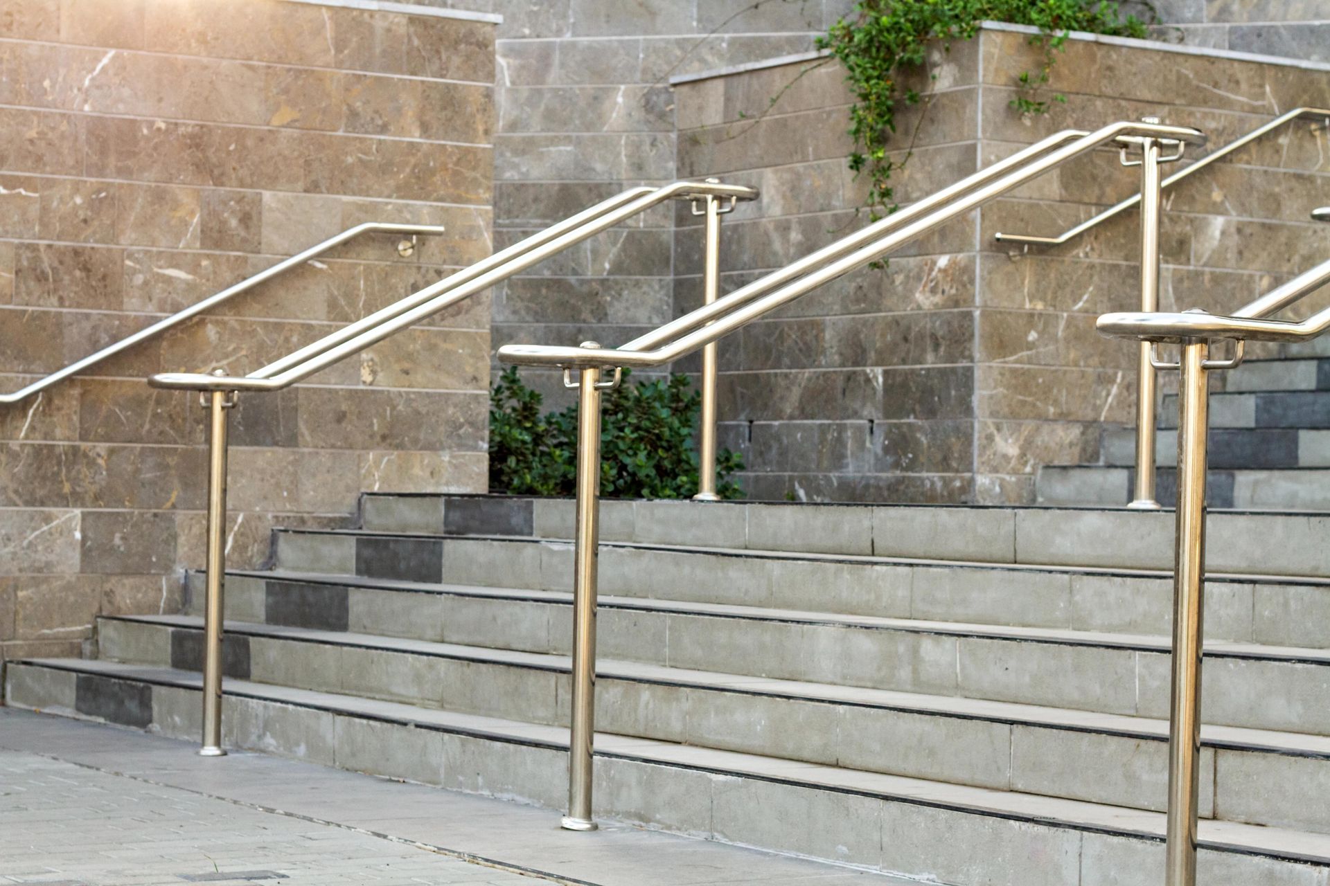 handrail in public spaces