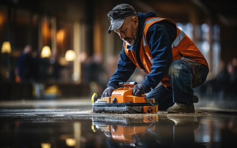 An image of Concrete Floor Leveling Services in Farragut TN