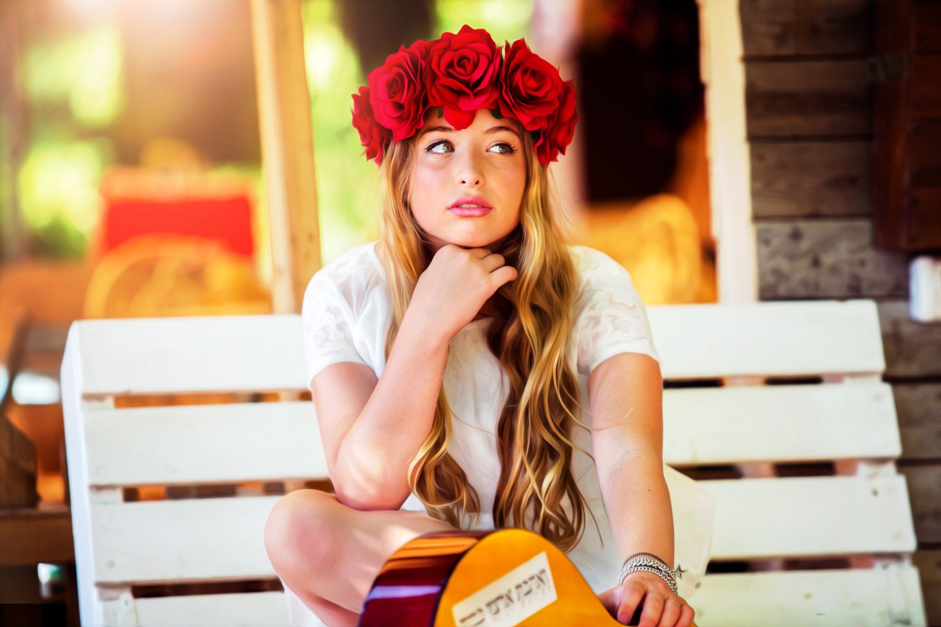 בוק בת מצווה עם רקע עירוני וסטייל מודרני