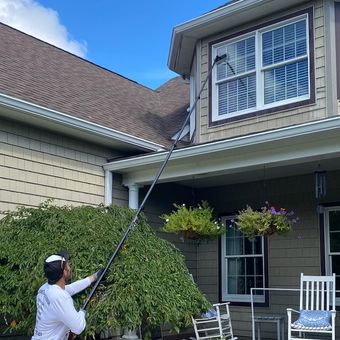 Window cleaning in Forked River
