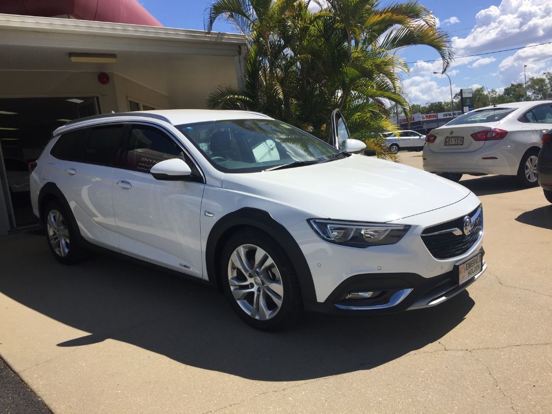 White Sedan Vehicle — Locqal Car Truck Trailer Rentals in Emerald, QLD