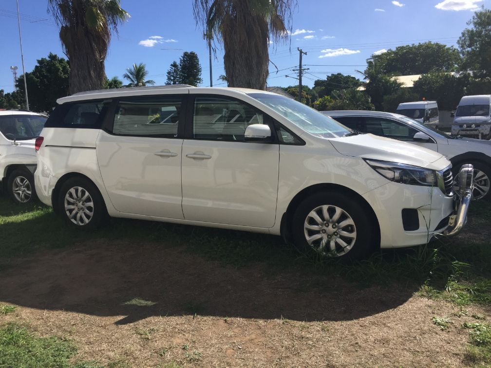 White SUV Vehicle — Locqal Car Truck Trailer Rentals in Emerald, QLD