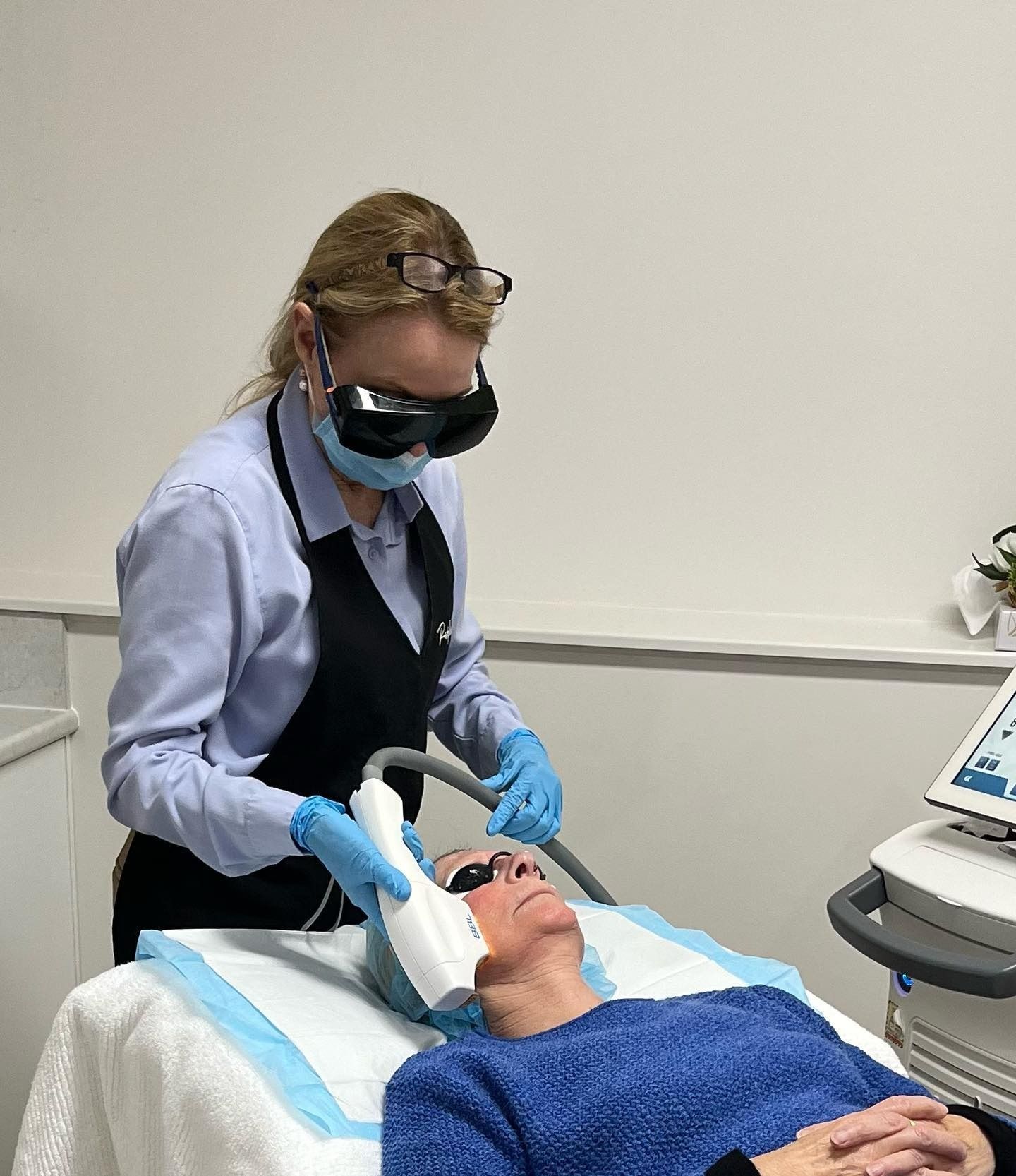 Women Being Treated in Clinic