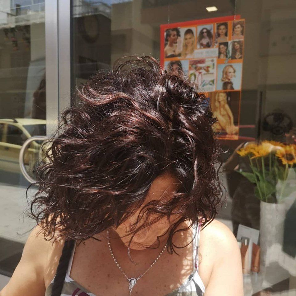 Risultato colorazione su capelli medi