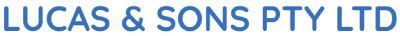 LUCAS & SONS PTY LTD - Logo