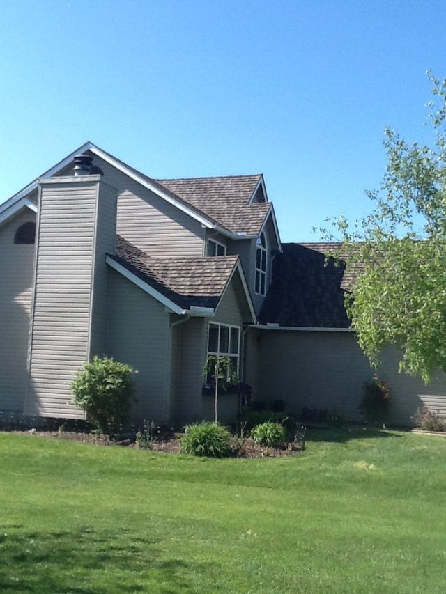 Big Modern House — Hudson, MI — D & C Roofing
