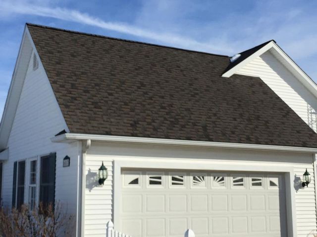 House With Brown Shingle — Hudson, MI — D & C Roofing