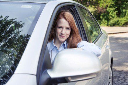 Girl With Car - Insurance Coverage in Kingsport, TN