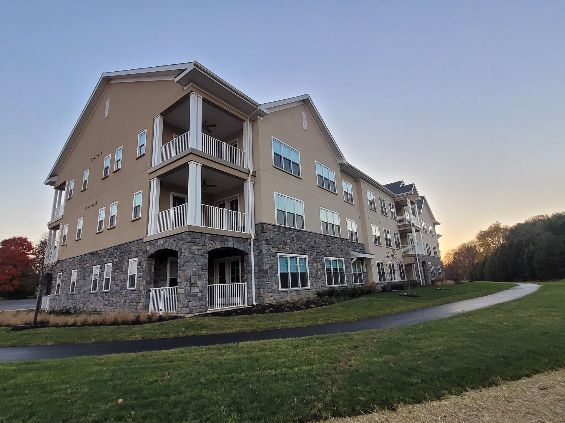 aluminum fence and railings for retirement community Central PA
