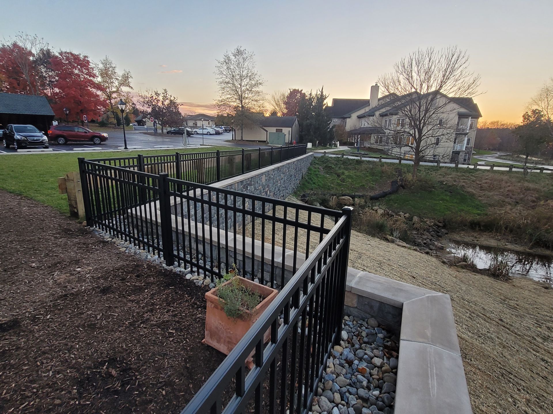 Commercial Railing, Fencing & Site Amenity Installation