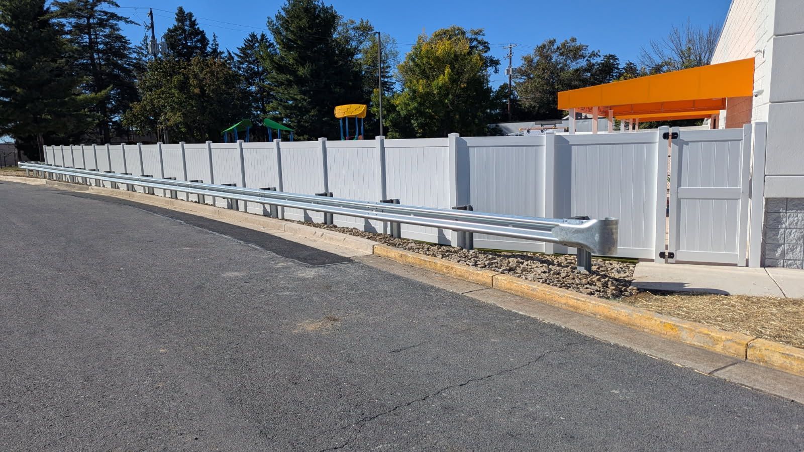 Childcare center privacy and safety fence installation Mechanicsburg, PA