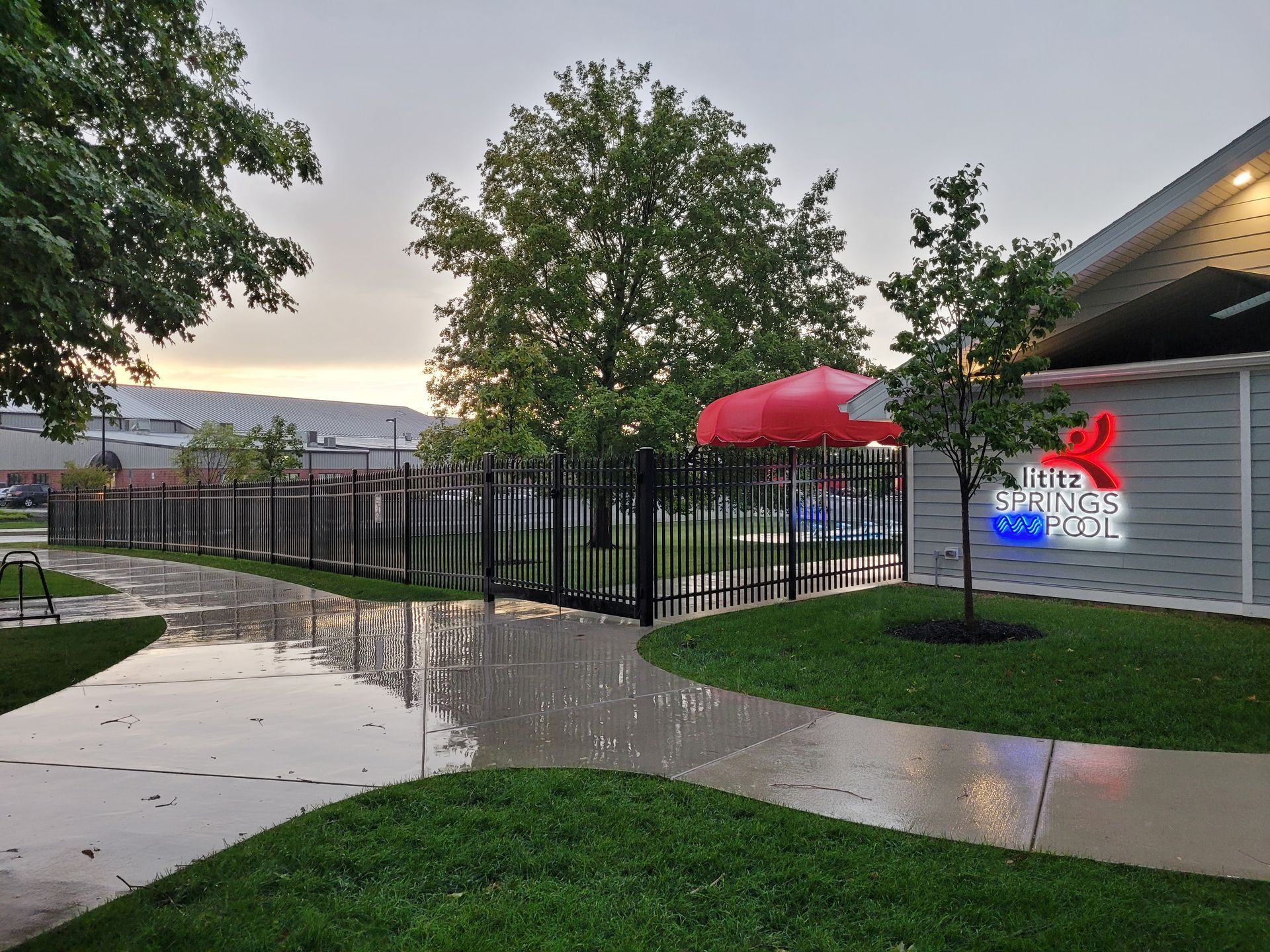 Commercial Pool Fencing Installation in Lititz, PA | Millcreek Fence