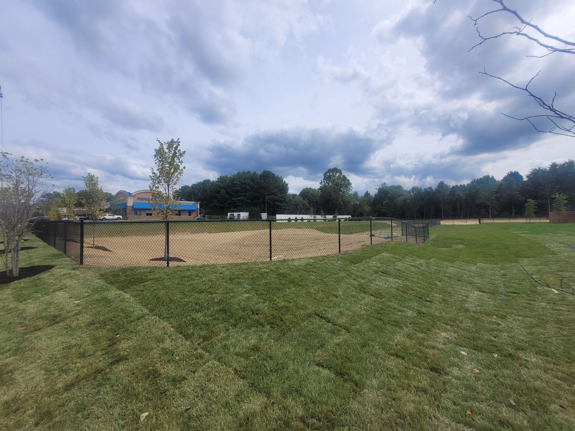 Elkton, MD Commercial Fence Installation Sheetz Store 3