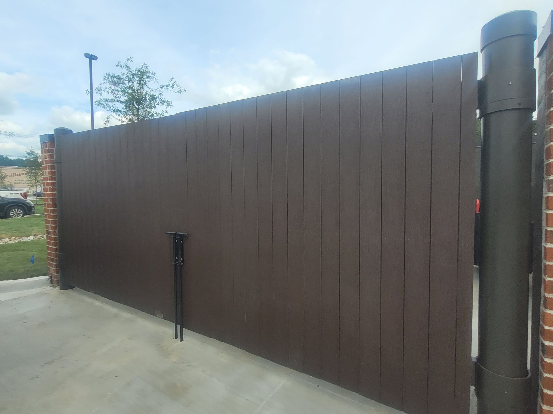 Elkton, MD Commercial Fence Installation Sheetz Store