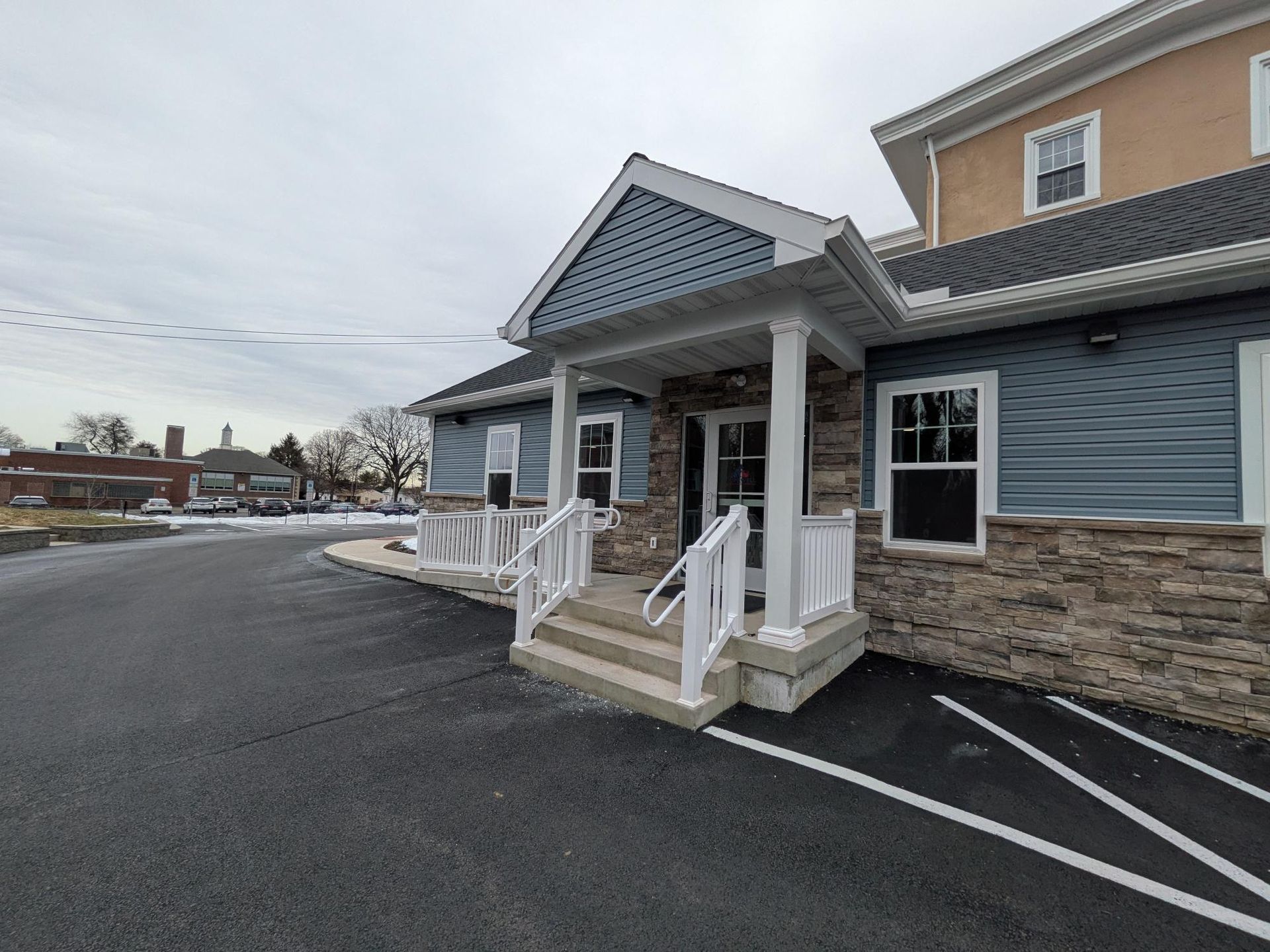 Commercial fence and railings installation in Jenkintown, PA