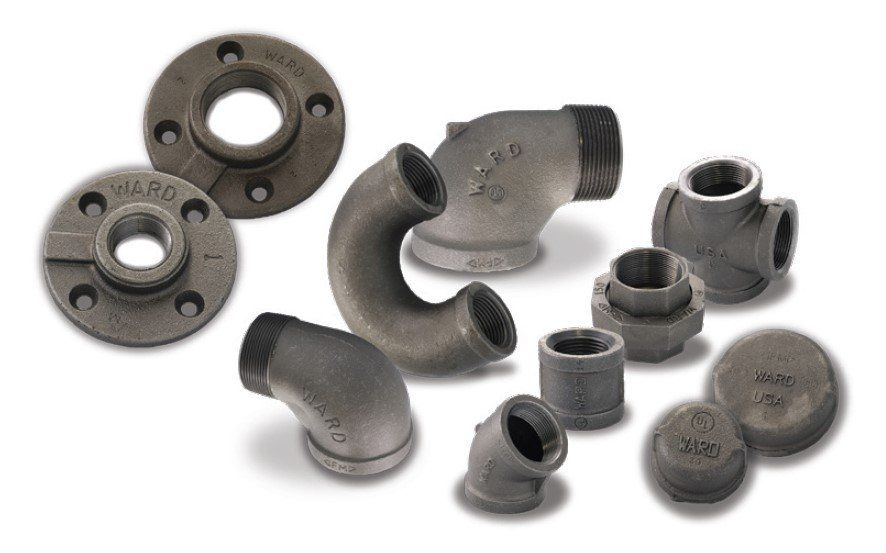 Picture of various pipe fittings
