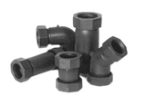 Picture of a collection of custom cast fittings