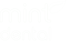 Mint Dental white logo