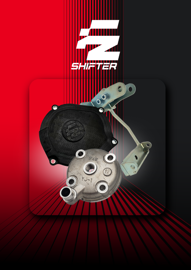 Engine Block FZ Shifter Kart Spare Parts