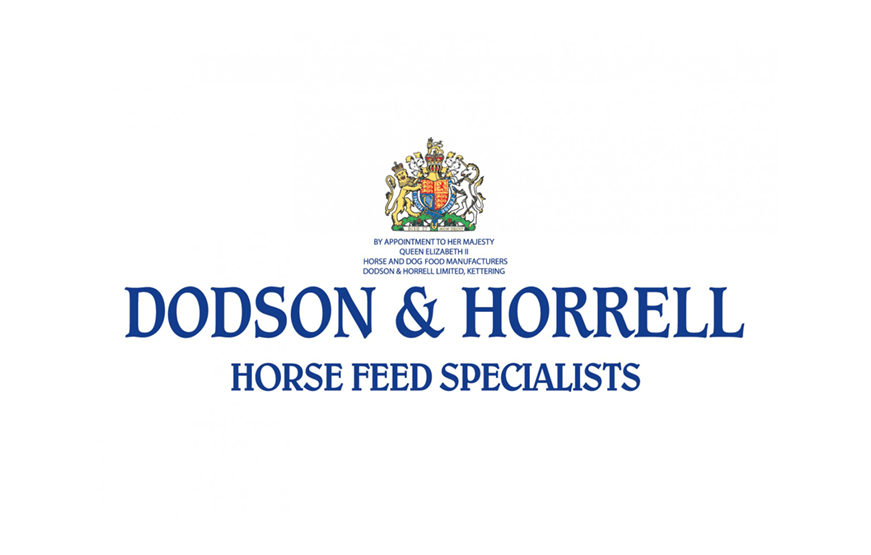 Das Logo für Dodson & Horrell, Spezialisten für Pferdefutter