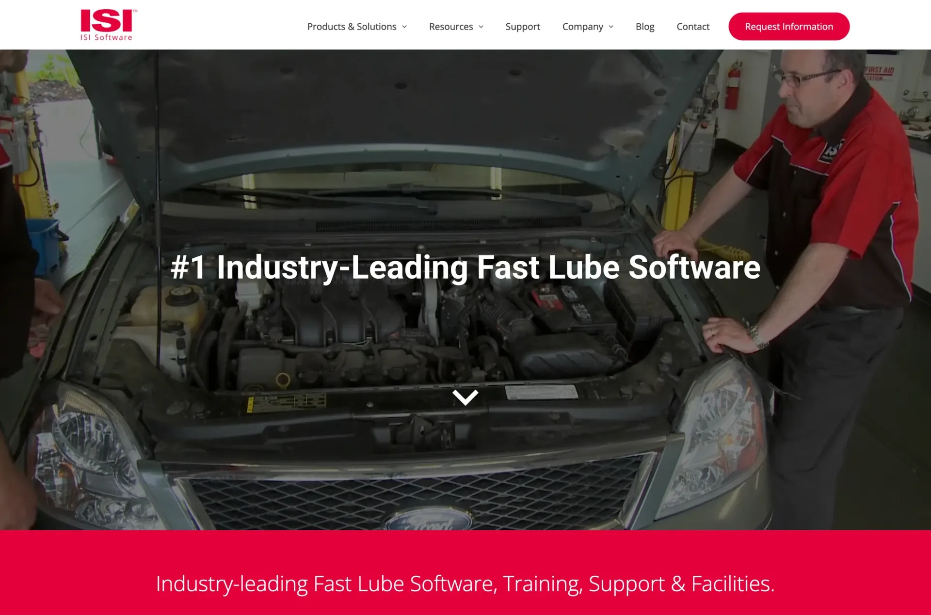 ISI Software website before