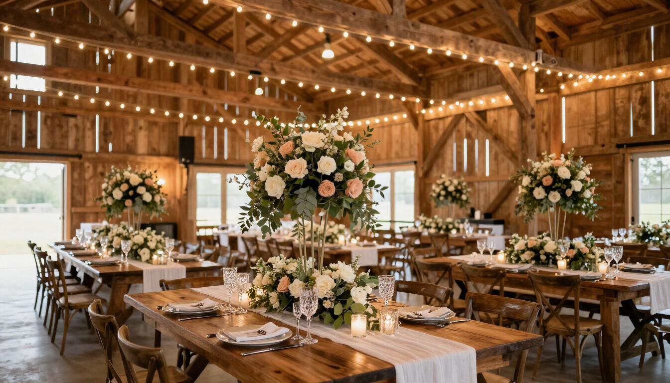 Elegant Barn Wedding