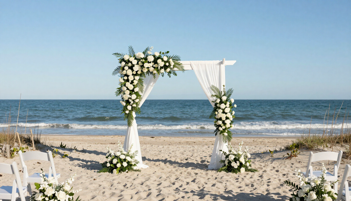 Romantic Beach Wedding